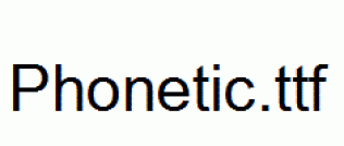 Phonetic.ttf