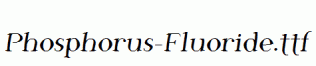 Phosphorus-Fluoride.ttf