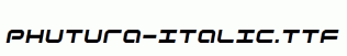 Phutura-Italic.ttf
