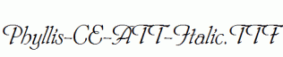 Phyllis-CE-ATT-Italic.ttf