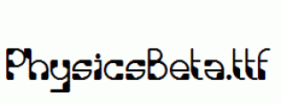 PhysicsBeta.ttf