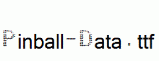 Pinball-Data.ttf