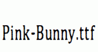 Pink-Bunny.ttf