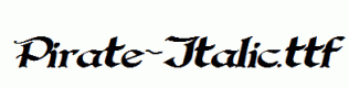 Pirate-Italic.ttf