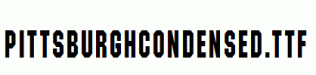 PittsburghCondensed.ttf