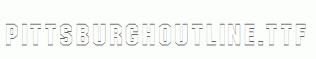 PittsburghOutline.ttf