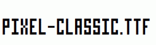 Pixel-Classic.ttf