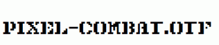 Pixel-Combat.otf