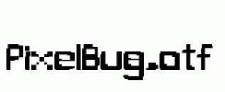 PixelBug.otf