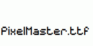 PixelMaster.ttf