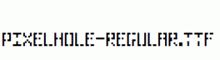 Pixelhole-Regular.ttf