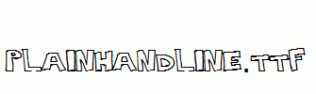 PlainHandline.ttf
