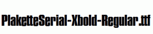 PlaketteSerial-Xbold-Regular.ttf