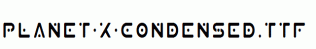Planet-X-Condensed.ttf