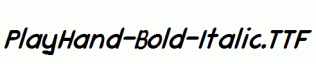 PlayHand-Bold-Italic.ttf