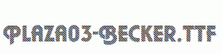 Plaza03-Becker.ttf