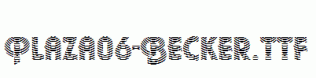 Plaza06-Becker.ttf