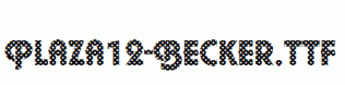 Plaza12-Becker.ttf