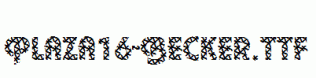 Plaza16-Becker.ttf