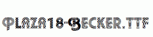 Plaza18-Becker.ttf