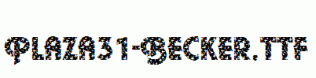 Plaza31-Becker.ttf