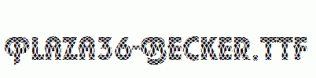 Plaza36-Becker.ttf