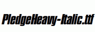 PledgeHeavy-Italic.ttf