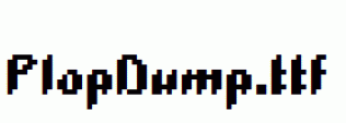 PlopDump.ttf