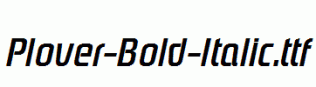 Plover-Bold-Italic.ttf