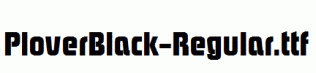 PloverBlack-Regular.ttf