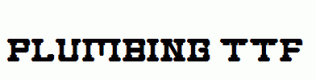 Plumbing.ttf