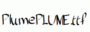 PlumePLUME.ttf