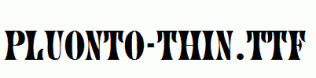 Pluonto-Thin.ttf