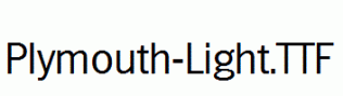 Plymouth-Light.ttf