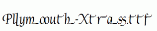 Plymouth-Xtras.ttf