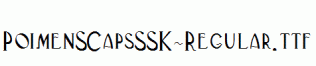 PoimenSCapsSSK-Regular.ttf