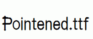 Pointened.ttf