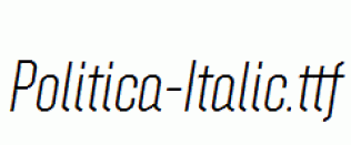Politica-Italic.ttf
