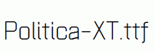 Politica-XT.ttf