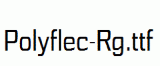 Polyflec-Rg.ttf
