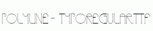 Polyline-TypoRegular.ttf