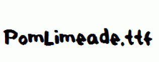 PomLimeade.ttf