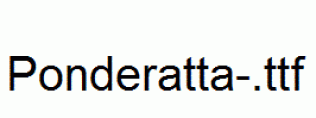 Ponderatta-.ttf
