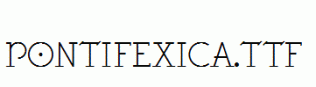 Pontifexica.ttf