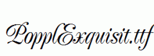 PopplExquisit.ttf