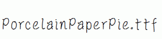 PorcelainPaperPie.ttf