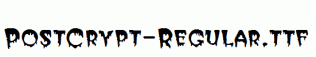 PostCrypt-Regular.ttf