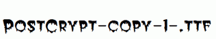 PostCrypt-copy-1-.ttf