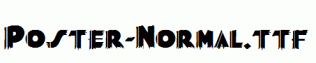 Poster-Normal.ttf
