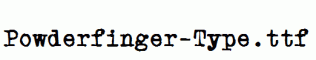 Powderfinger-Type.ttf